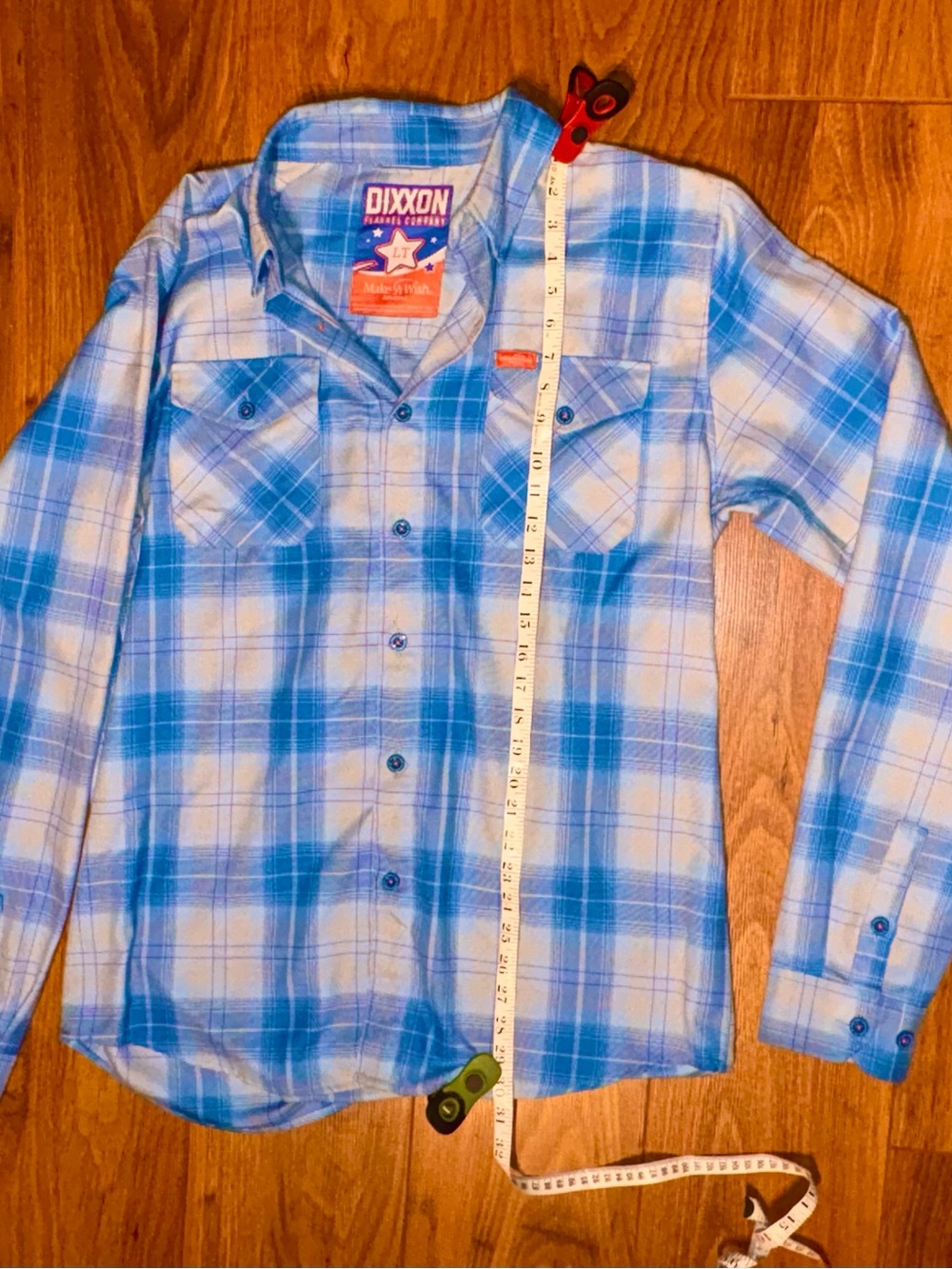 Dixxon Make a Wish édition. Rare! Baby blue Men’s Shirt - LT